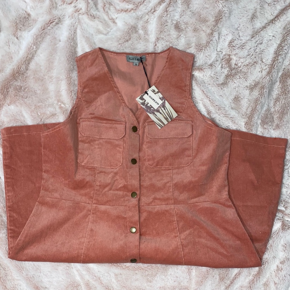 Alice & You Corduroy Pinafore